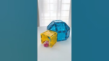 Magnetic tiles build ideas | how to build a lgloo