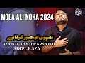 Shahadat mola ali noha 2024  21 ramzan noha 2024  adeel raza  noha imam ali 2024