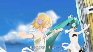 Rin Kagamine and Miku Hatsune Project Diva - (Promise)