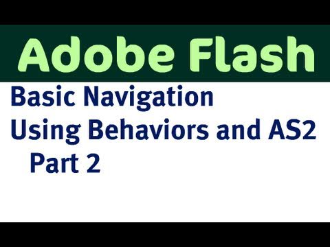 Basic Navigation in Flash - Part 2