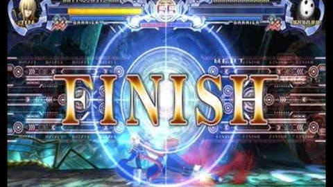 Blaz Blue: Calamity Trigger (Arcade Mode Gameplay)