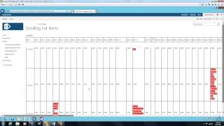 SharePoint 2013 List with fix header