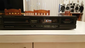 VINTAGE TECHNICS CD PLAYER/MADE IN JAPAN/TESTING