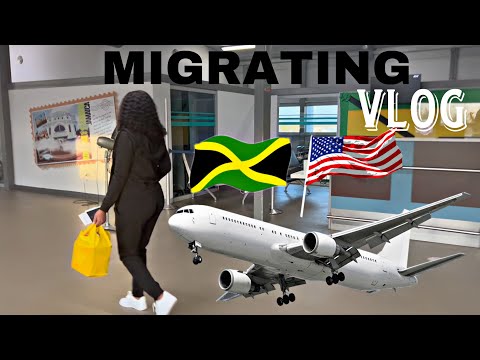 Migrating to America from Jamaica : Packing + Traveling Vlog