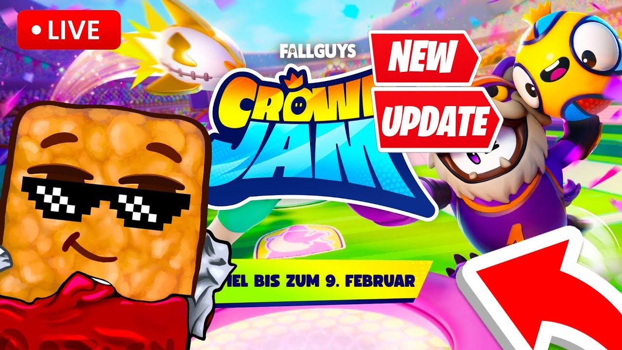 🔴LIVE - NEW CROWN JAM UPDATE (Fortnite)