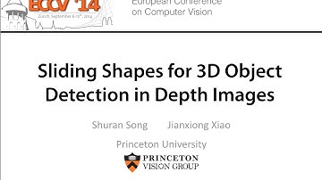 Sliding Shapes for 3D Object Detection in Depth Images