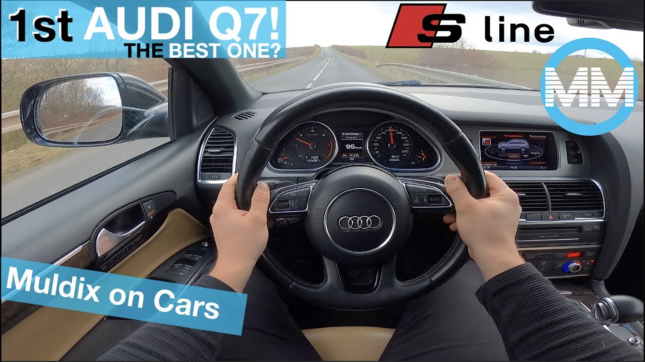 Audi Q7 3.0 TDI Quattro (180 kW) POV Test Drive + Acceleration 0-200 km/h