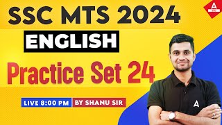 SSC MTS 2024 | SSC MTS English Classes by Shanu Rawat | SSC MTS English Practice Set 24