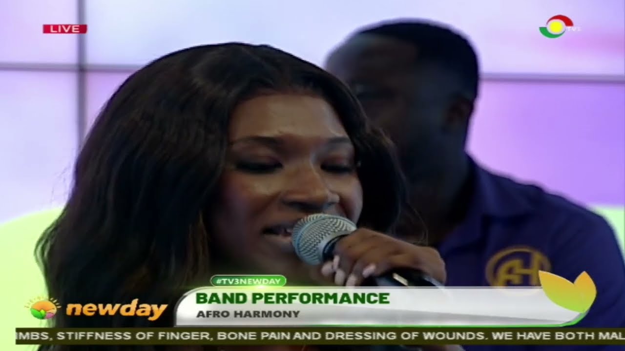 Afro Harmony Takes the Stage: Beautiful Band Performance on #TV3Newday! 🌟🎸