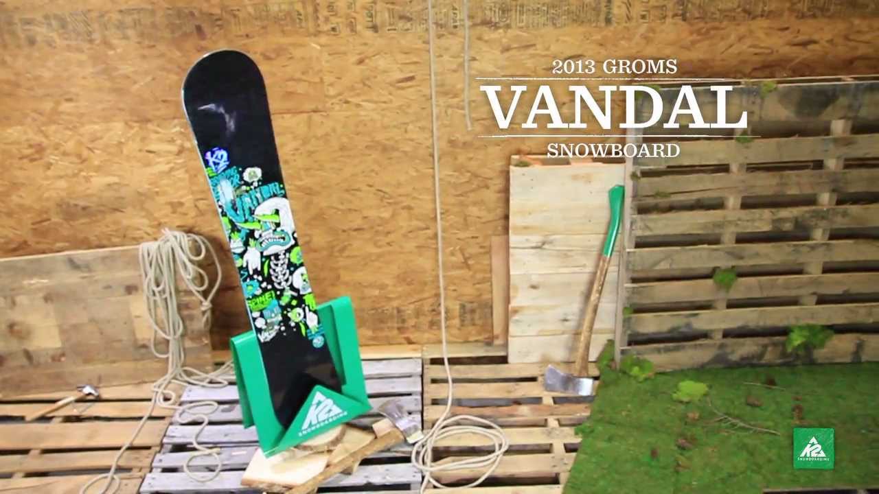 K2 Vandal Snowboard 2013 Product Video
