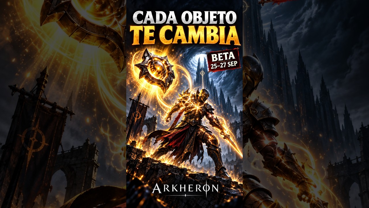 En este PvP tu BUILD cambia con CADA OBJETO que encuentras ⚔️ | Arkheron