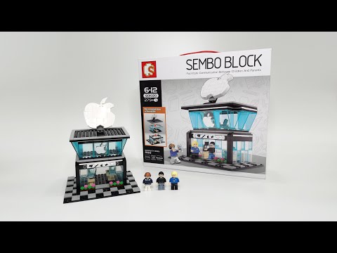 Unbox - Speed ​​Build - Review of Sembo Coca Cola - Lego Sembo Block SD 6606, is a video that discus. 