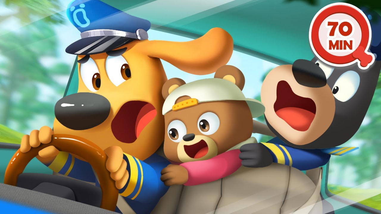 🚙 Cảnh sát giao thông labrador an toàn khi chúng ta lái xe 🚨 👮 Cảnh sát trưởng Labrador Vietnam🚔