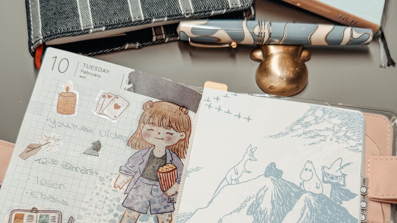 GEMEINSAM HOLEN WIR ZWEI TAGE IN MEINEM HOBONICHI AUF✨🤍