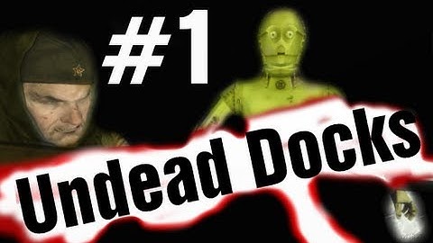 Custom Zombies "Undead Docks" Part 1 - C-3PO Star Wars Easter Egg - Call of Duty World at War