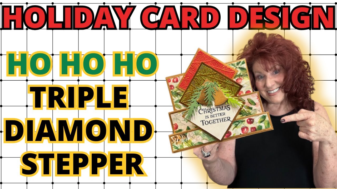 🌟Triple Diamond Stepper Fun Fold — ЭТО ЗАХВАТЫВАЕТ!