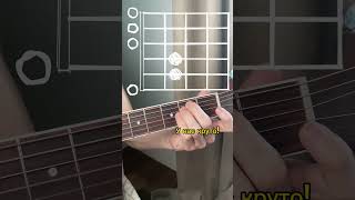 🎸 Какими пальцами нужно зажимать аккорды ? #гитара