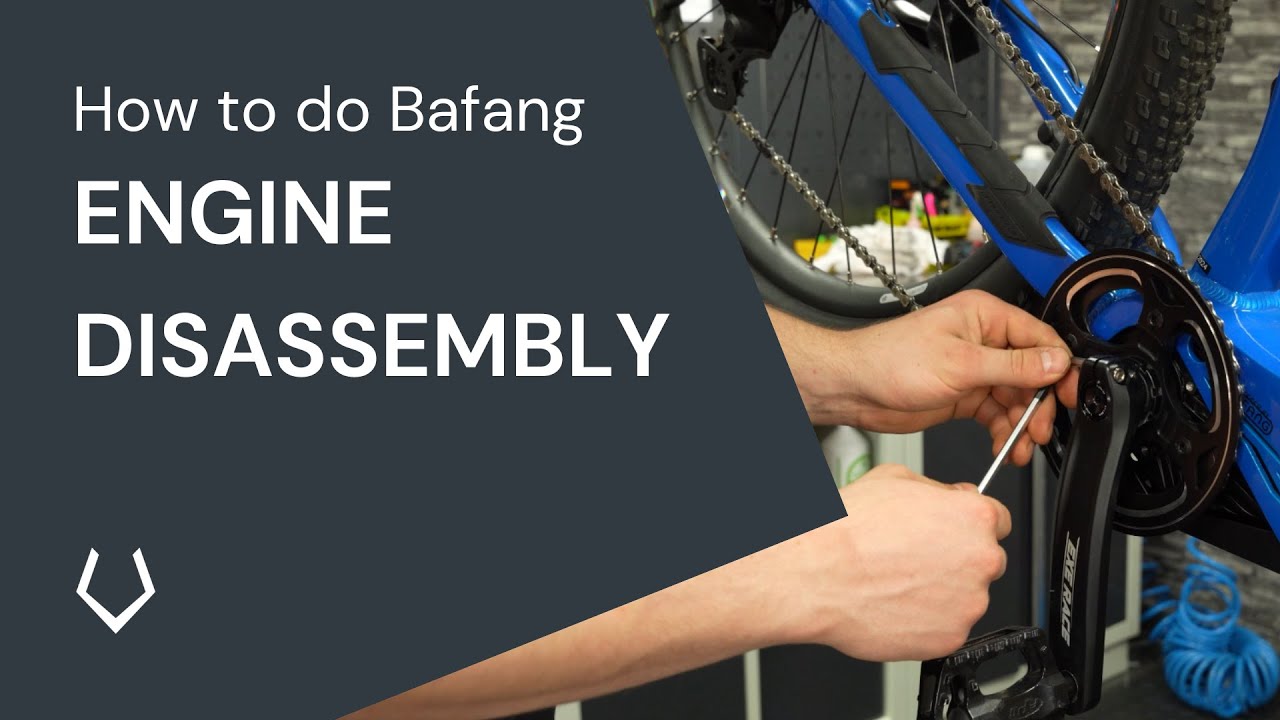 How to do Bafang engine disassembly | Leader Fox