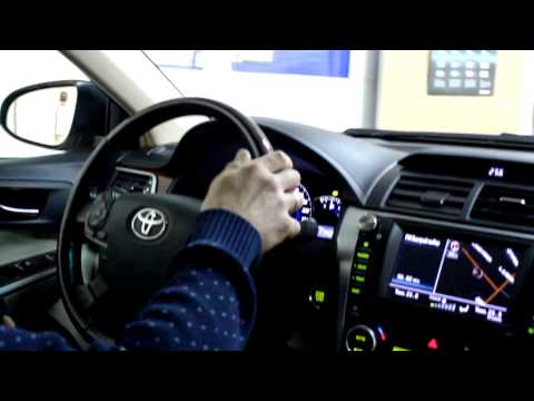 Безключевой автозапуск Toyota Camry 2013, защита от угона.