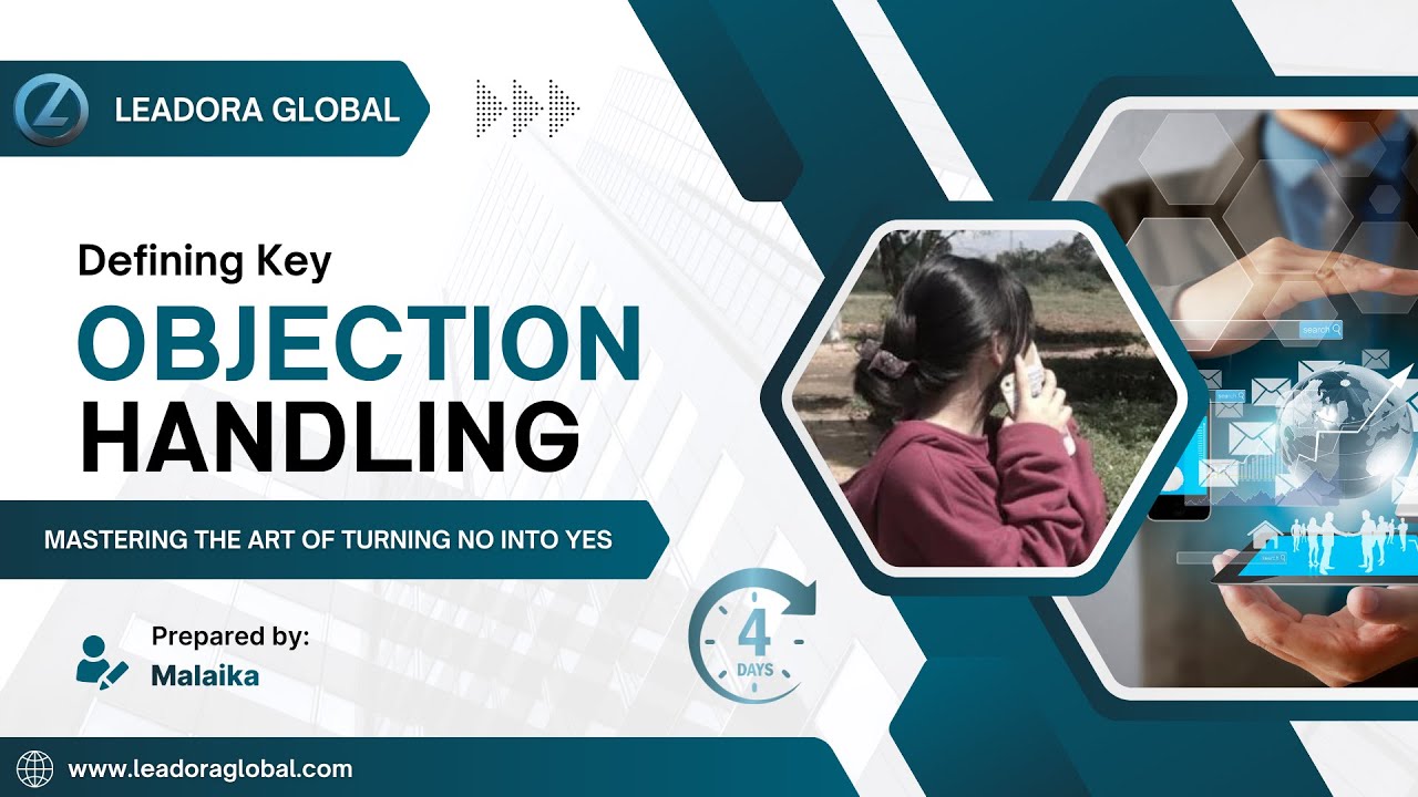 Day 4 Personal Mentorship | Objection Handling | Trainer Malaika ...