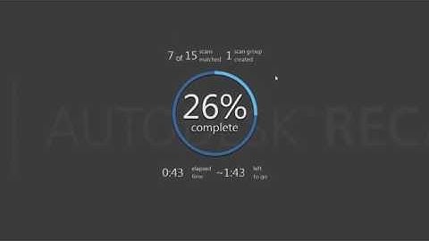 Autodesk ReCap 360 - Automatic registration video