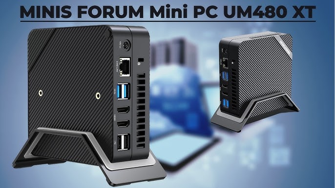MINIS FORUM Boîtiers PC Mini PC AMD Ryzen 7 3750H, 16 Go RAM 256 Go SSD  PCIe, Radeon RX Vega 10 Graphics, Windows 10 Pro, Intel WIFI6 AX200 BT  5.1