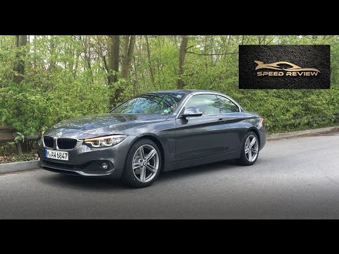 BMW 420 i Cabrio 2017 detailed review, start up , sound and drive