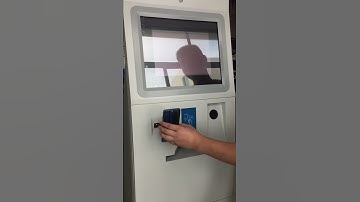Payment Kiosk QR Code Scanner Self Service Kiosk with POS Machine