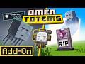 OMEN TOTEMS ADDON The Most Bizarre Morphing Mini-Game Mod? in Minecraft!