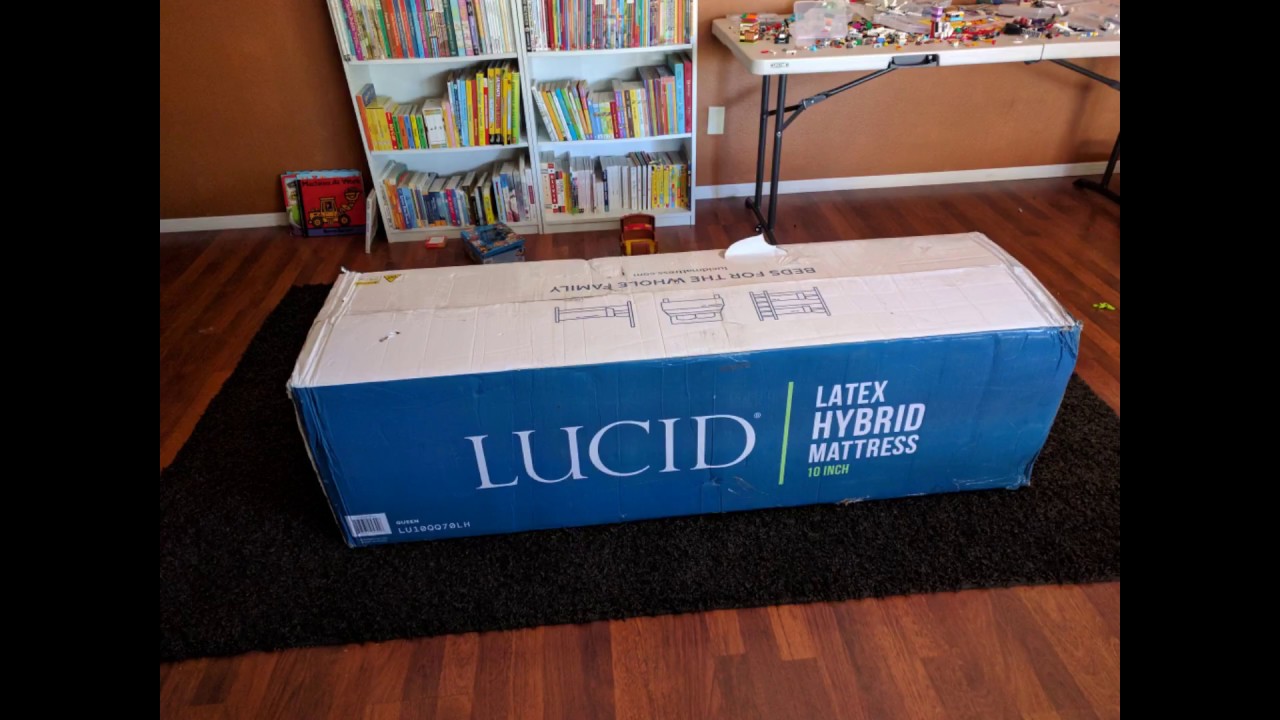 lucid 10 latex mattress review