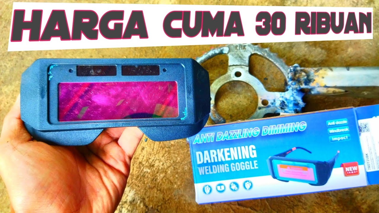 KACAMATA LAS OTOMATIS HARGA 30 RIBUAN