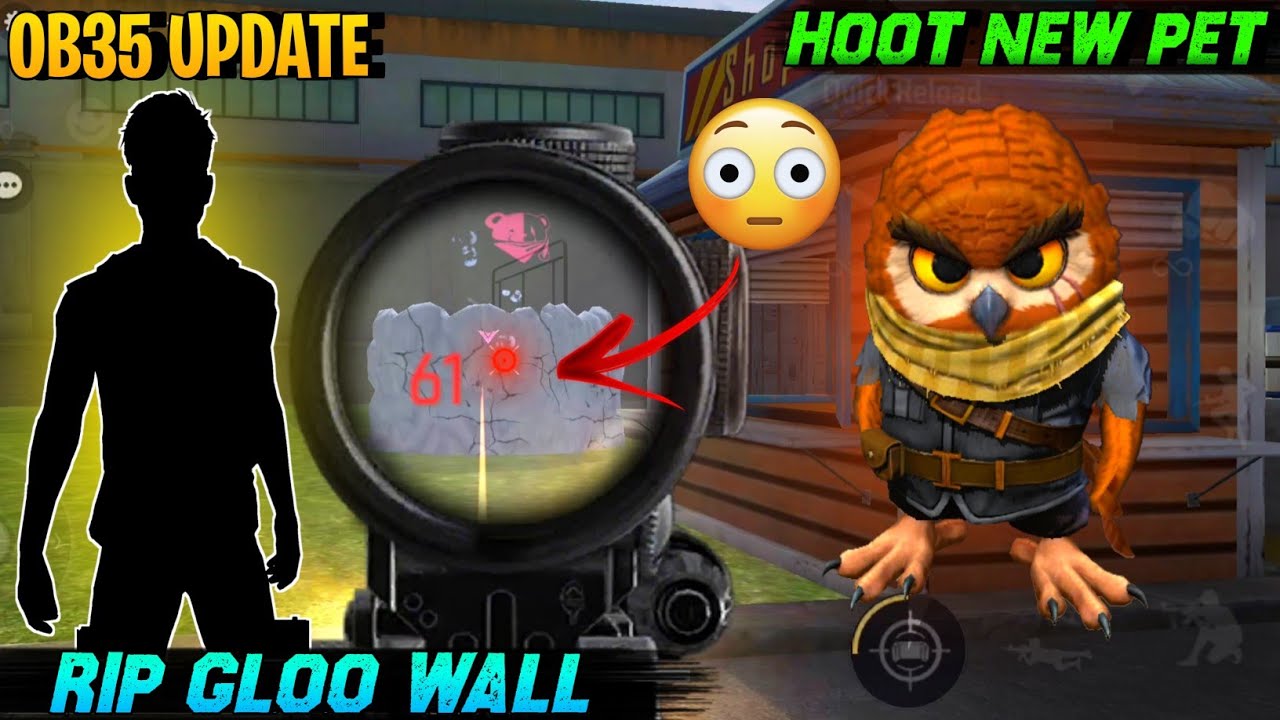 New Character Ability Test | New Hoot Pet ability test | Ob35 update free fire |  advance server ff