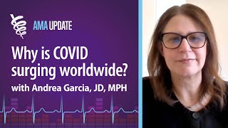 COVID surge 2024, Wegovy side effect study and using AI in medicine with Andrea Garcia, JD, MPH