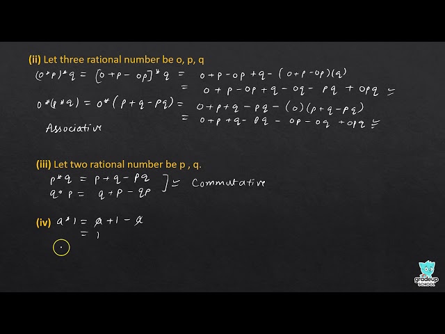 Q5 Define An Operation On The Set Of All Rational Numbers As Follows R S R S R