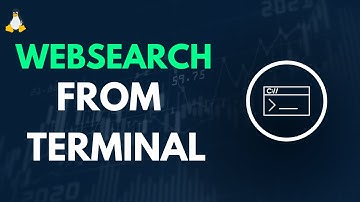 Search the web from your Terminal - Linux