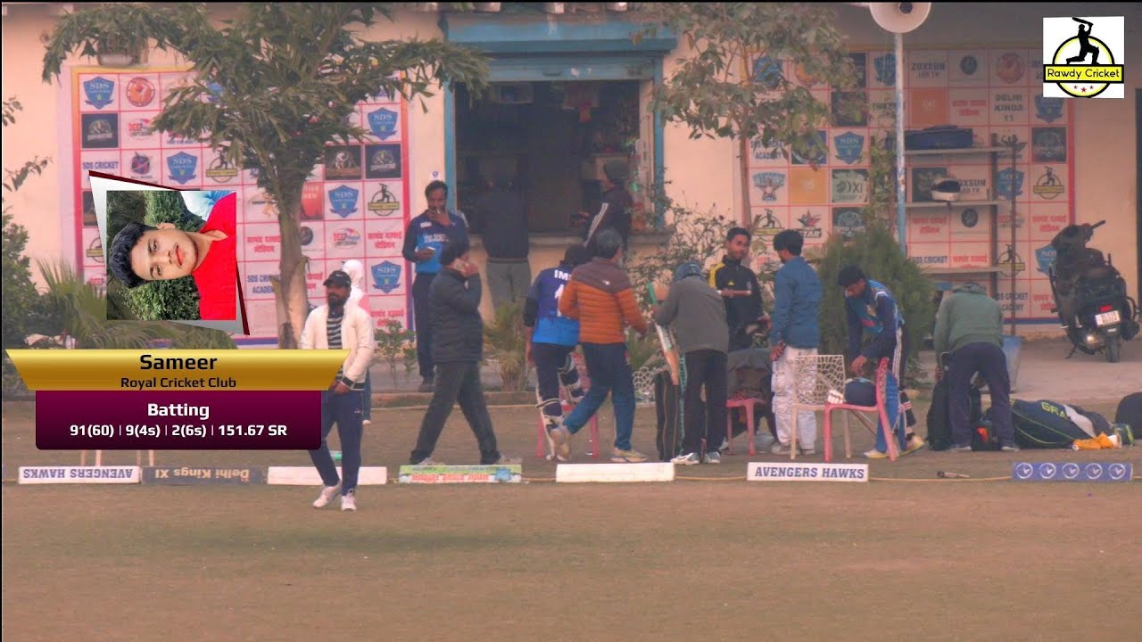 Royal Cricket Club Vs Delhi CRicket 11 Star  HIGHLIGHTS Sarpanch Dargai Ground 