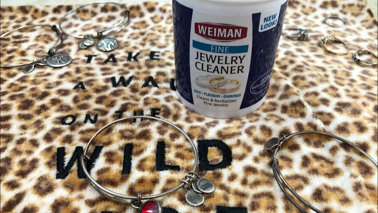 Weiman Fine Jewelry Liquid Cleaner With Polishing Cloth Included - Restores  Shine and Brilliance to Gold, Diamond, Platinum Jewelry and Precious Stones  , 6 Oz 