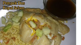 cara membuat pempek Dos Kapal selam lembut Enak anti Bocor!