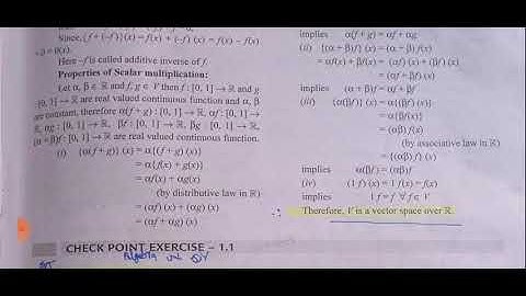 Example on Vector space Bsc mathe MSc mathe NBHM tifr CSIR-NET Subscribe🙏