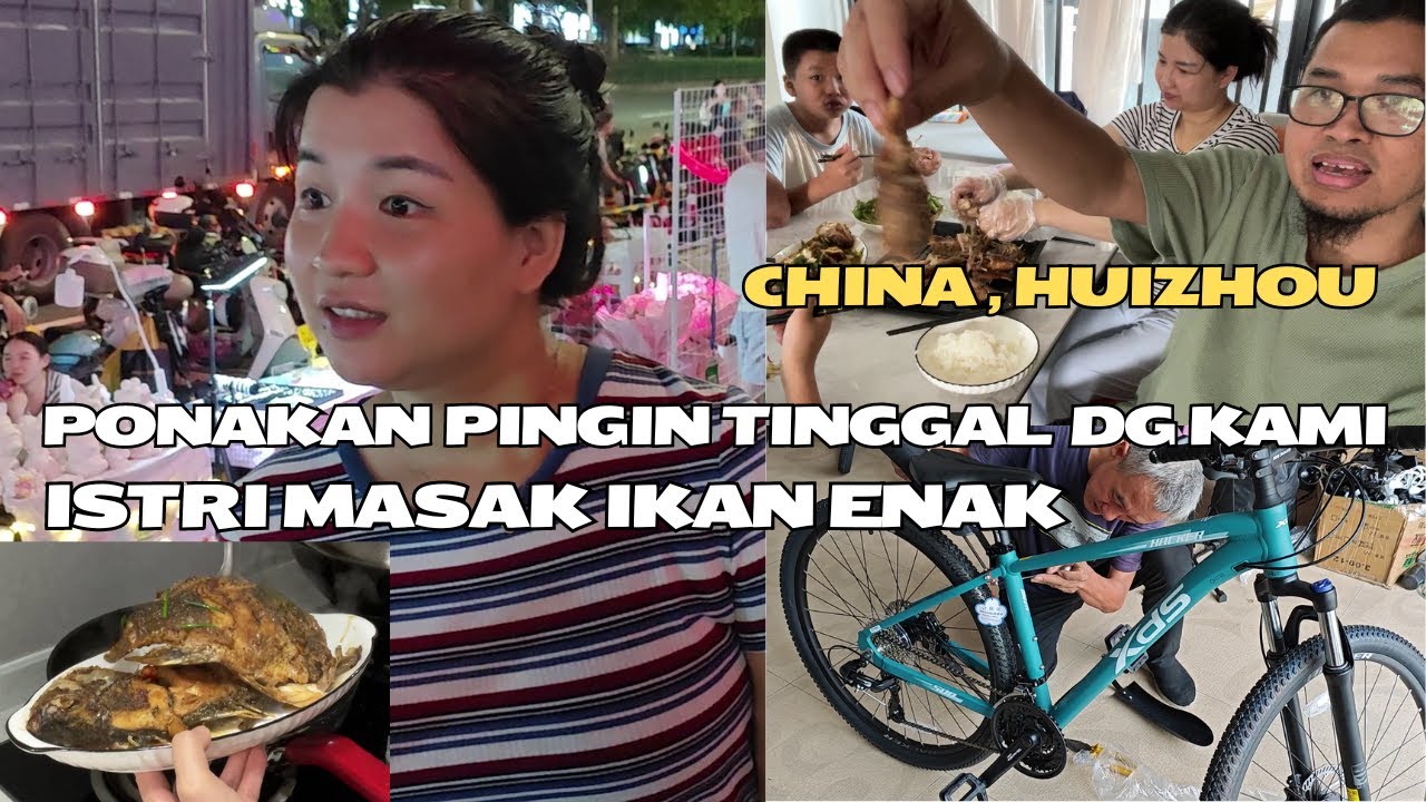 Hadiah Sepeda Untuk Ponakan, ISTRI Masak Ikan Enak