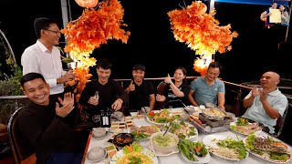 Về Rạch Giá Kiên Giang ăn đại tiệc Hải sản ở quán View Biển siêu đẹp cùng Team A Nguyễn Tất Thắng