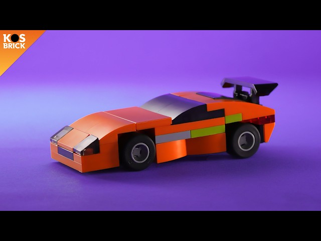 El Toyota Supra se convierte en un Lego a escala real
