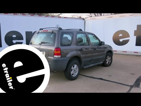 etrailer | Rear View Safety Backup Camera System Installation - 2005 Ford Escape