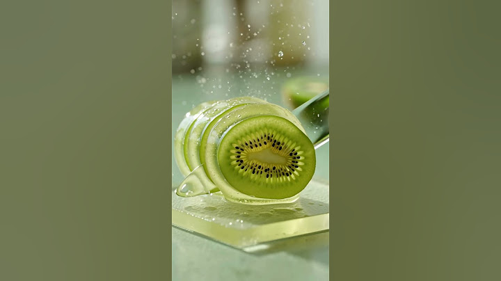 🍽️ "This Kiwi Gets Sliced Like Butter – Slow Mo You Can’t Look Away From!