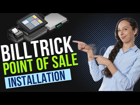 Installing BillTrick POS and SQL server Express. Quick setup tutorial