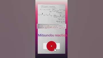 Mitsunobu reaction. CSIR-NET, GATE, MSC entrances.#shorts