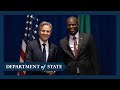 Secretary Blinken met with South African Minister Ronald Lamola