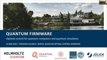 Tommaso Calarco - Quantum Firmware