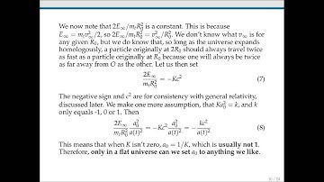 AST121 - Basic Newtonian Cosmology