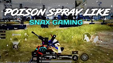 Poison Spray Like Snax Gaming🔥SAMSUNG A3,A5,A7,J2,J5,J7,S5,S6,S7,S9,A10,A20,A30,A50,A70